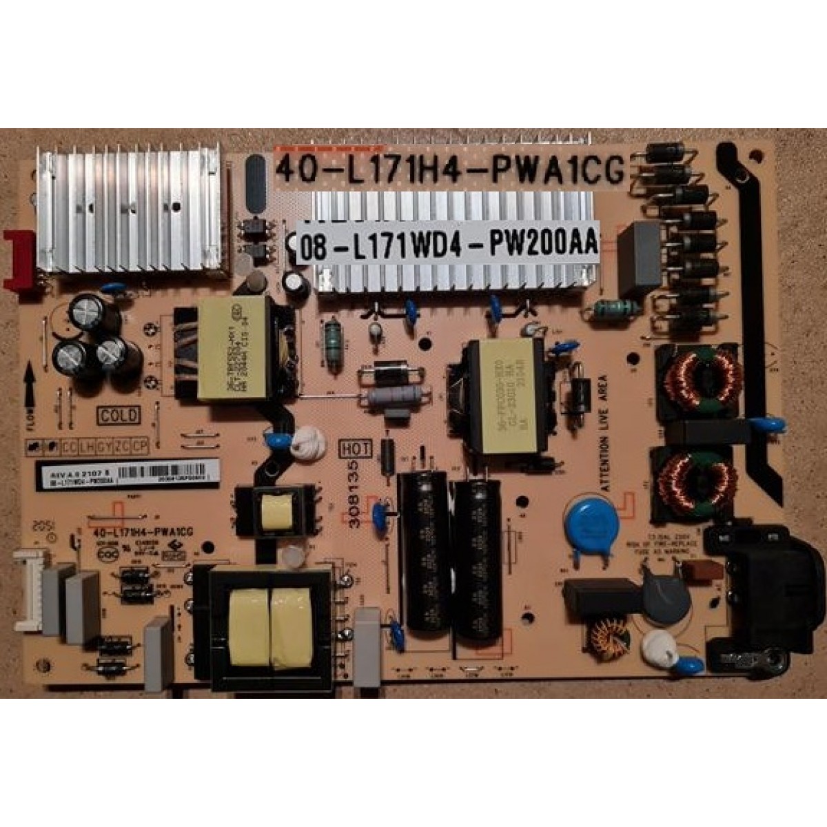 Carte D'alimentation TV TCL 50EP680 - PSU-3201s121933p1 - Neuve