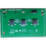 TCL 50P20US IR KEY BOARD 40-3D291B-KED2LG