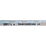 TCL 55P1FS LED STRIP 55HR330M04A0 55P1-2 A