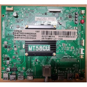 TCL 55P6US MAIN BOARD 08-MT58014-MA200AA V8-T658T01-LF1V3498 MT58CU