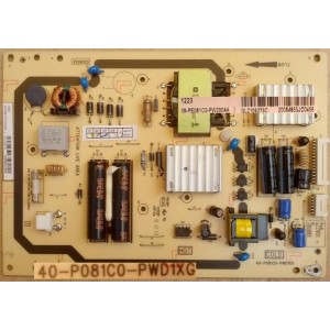 TCL L32E5300 POWER BOARD 08-PE081C0-PW200AA 40-P081C0-PWD1XG