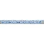 TCL L40D2700F LED STRIP OEM40LB03_LED3030_V1.0_20150129