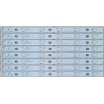 TCL L40E3000F LED STRIPS (SET OP 8) 