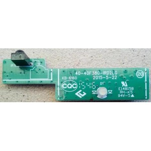 TCL L40E3800 IR BOARD 40-40F380-IRD2LG