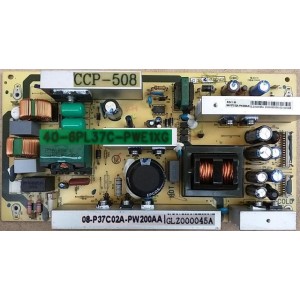 TCL L42E9ADF POWER BOARD 08-PW37C02A-PW200AA 40-6PL37C-PWC1XG GLZ000045A