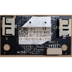 TCL L55E5800US WIFI MODULE 07-RL8192-MA0G
