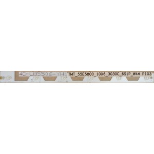 TCL U55E5800FS LED STRIP TMT_55E5800_10X6_3030C_6S1P_W44 4C-LB5506-YH1 LVU550NDEL