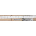 TOSHIBA 40L3750A LED STRIPS 01D400307V1-X5 YAL03-00730300-02