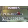 TOSHIBA 57X3000 MAIN BOARD V28A000636B1 PE0480BA-1