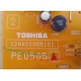 TOSHIBA 57X3000 SUB POWER BOARD PE0505A V28A00066101
