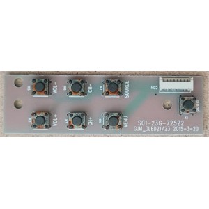 VIANO TV43FHD KEY BOARD S01-23G-72522
