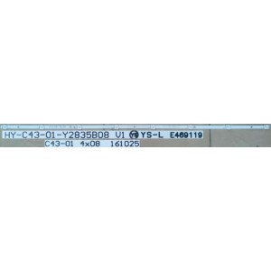 VIANO TV43UHD4K LED STRIP HY-C43-01-Y2835B08 E469119 C43-01 161025